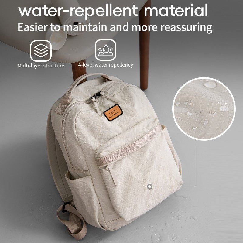 LEFF New Fashion Backpack For Women High Quality Outdoor Travel Waterproof Backpacks Laptop Commuting Bag High End Female Bags