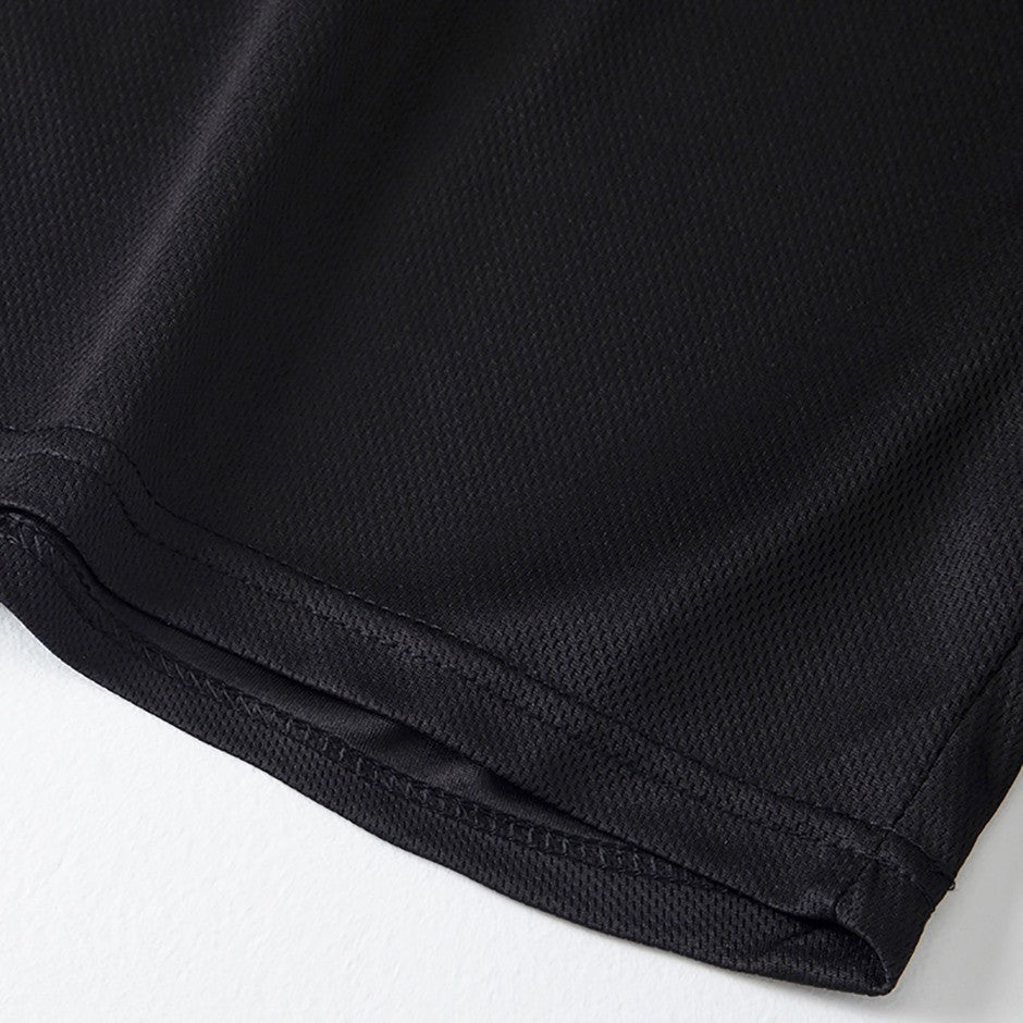 1/3Pcs Men's Plus-size Mesh Black Quick-drying Shorts Running Fitness Basketball Football 5 Pants Teenagers Elastic Waist Slacks