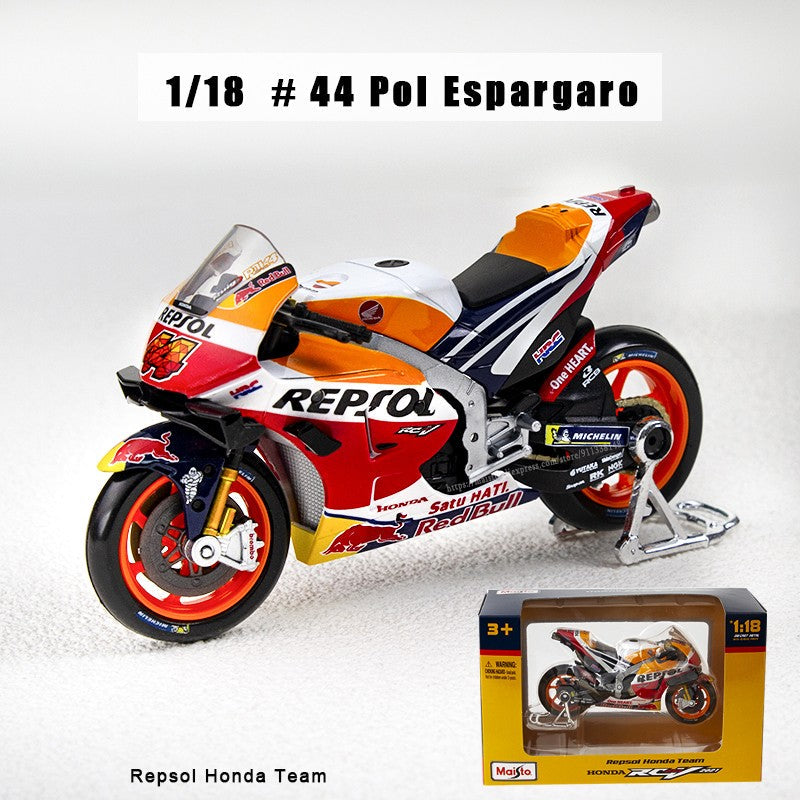 Maisto 1:18 NEW 2023 Ducati Lenovo Team #1 Bagnaia Champion Moto GP Racing casting alloy motorcycle Model collection gift toy