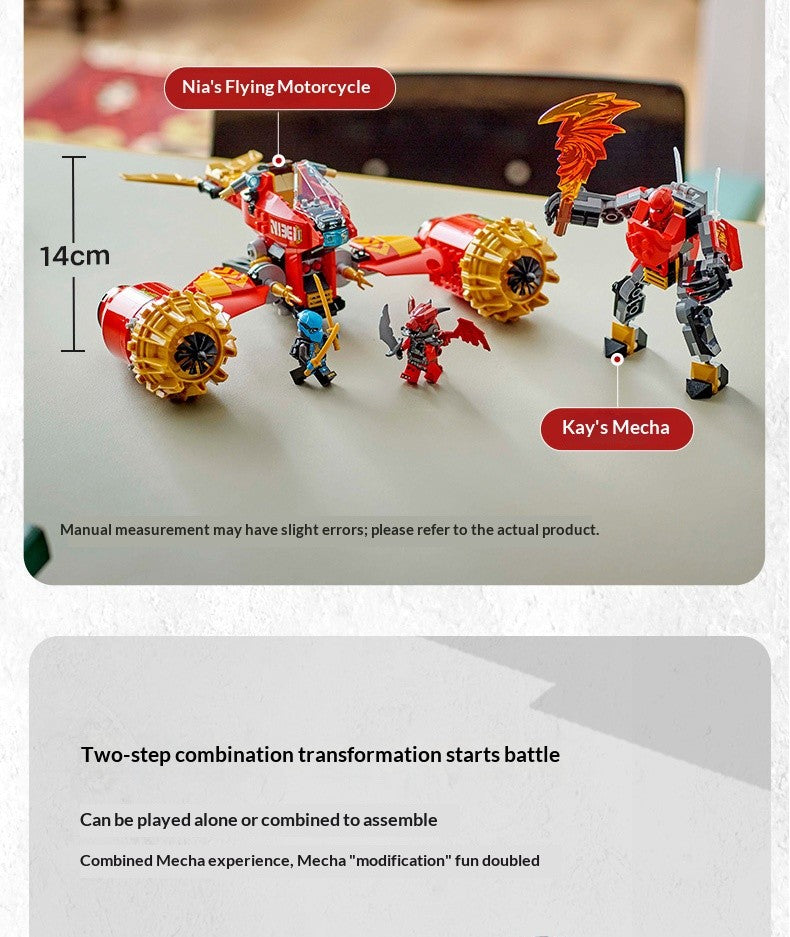 LEGO 71830 Kai's Storm Mech Tank Phantom Ninja Series Toys Children's Building Blocks for Birthday and Christmas Gifts