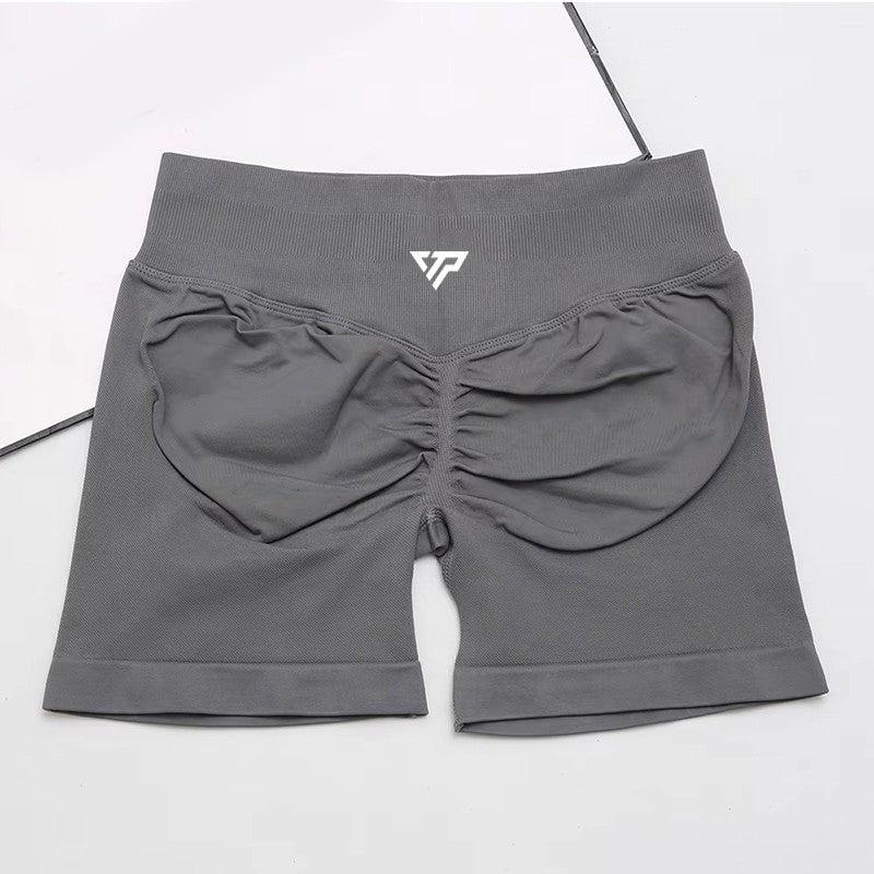 High Quality Women's Sports Stretch Fitness Shorts Yoga Training Running Pilates Tight Yoga Shorts