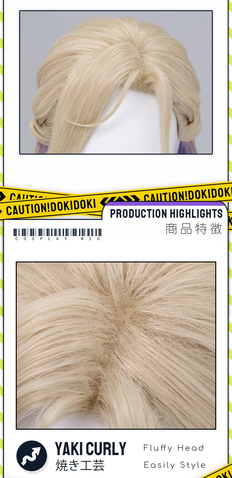 ?Ready for Ship?Idia Malleus Leona Vil Crowley Wig Game Cosplay DokiDoki Men 120cm Long Hair Fiber Idia Halloween Free Wig Cap