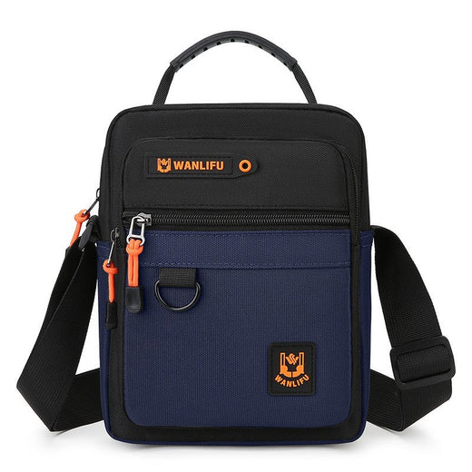 Men's crossbody bag with adjustable shoulder straps, multifunctional single shoulder bag for daily commuting, casual outdoor bag
