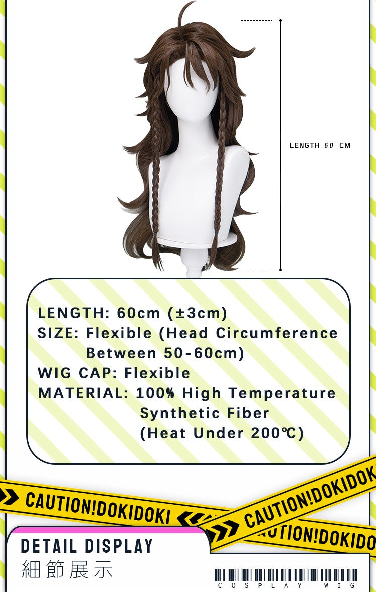 ?Ready for Ship?Idia Malleus Leona Vil Crowley Wig Game Cosplay DokiDoki Men 120cm Long Hair Fiber Idia Halloween Free Wig Cap