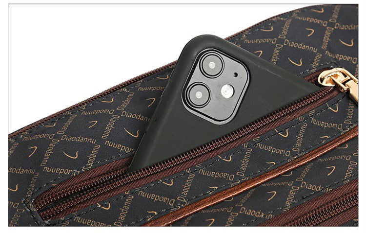 Soft Leather Luxury Handbag Bag For Women, Designer Shoulder Cross Body Bag For Women's Fashion Trend Messenger Crossbody Bag