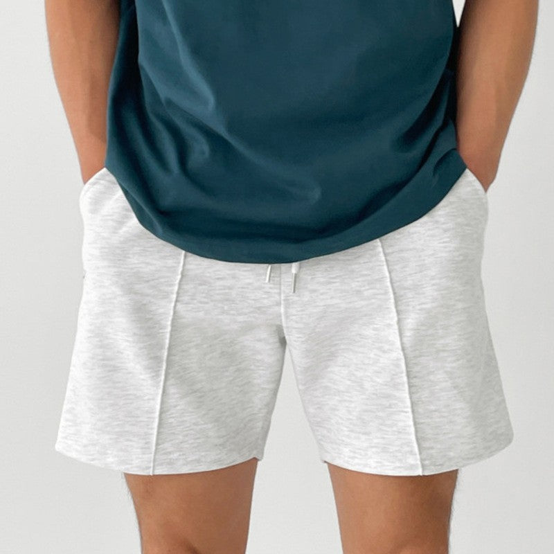 Korean Version of Fitness Sports Cotton Shorts Men's Casual Outdoor Versatile Hip-hop Stretch Breathable Five-point Pants