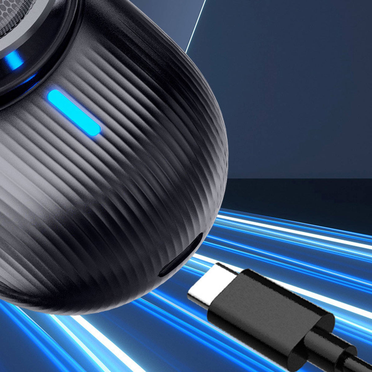 1pc-rotary mini razor portable USB charger car-mounted small 3W electric razor