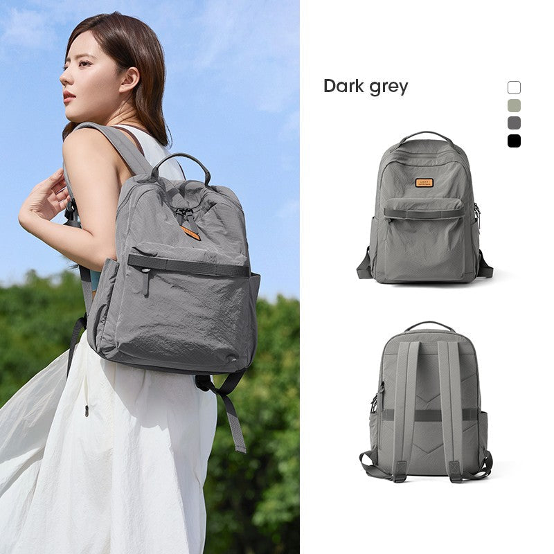 LEFF New Fashion Backpack For Women High Quality Outdoor Travel Waterproof Backpacks Laptop Commuting Bag High End Female Bags