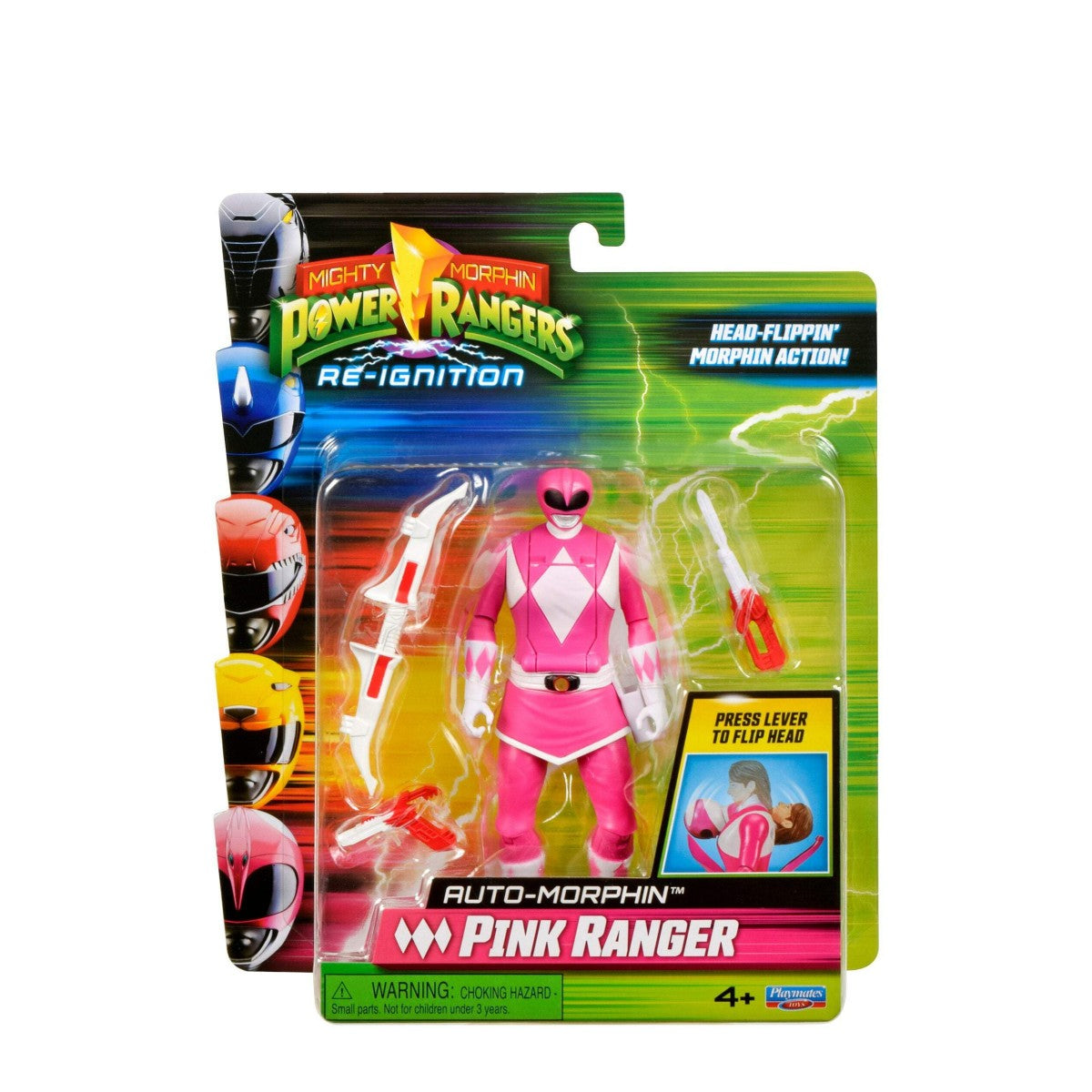 Anime Mighty Morphin Power Rangers Red Ranger Action Figure Green Ranger Model Doll Toy Collect Ornaments Kids Gifts