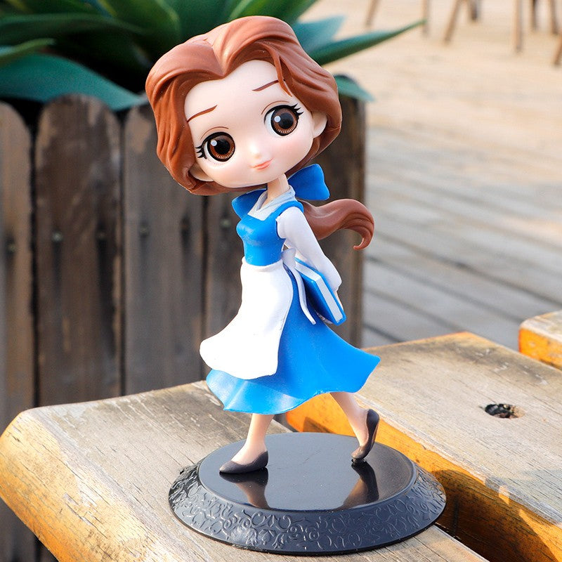 Disney Princess Ariel Rapunzel Cinderella Mermaid Anna Elsa Belle Sofia Snow White Mulan The Little Mermaid Figure Toys Kid Gift