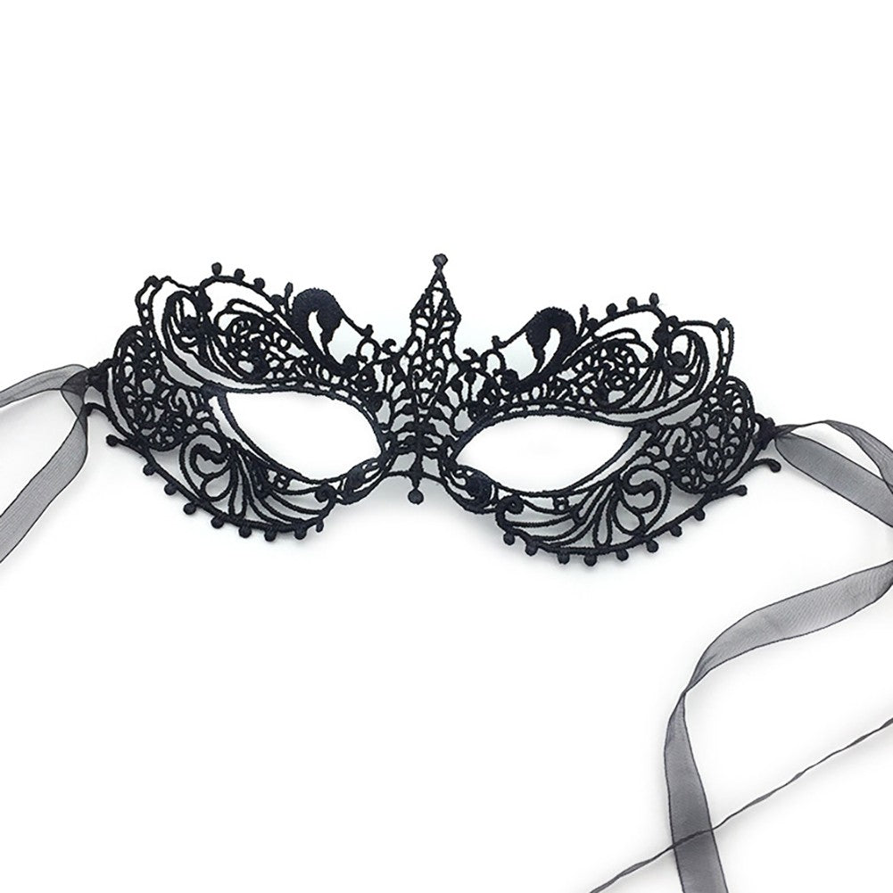 Women Sexy Hollow Lace Masquerade Gold Black Face Mask Princess Party Cosplay Prom Props Costume Nightclub Queen Eye Mask Exotic