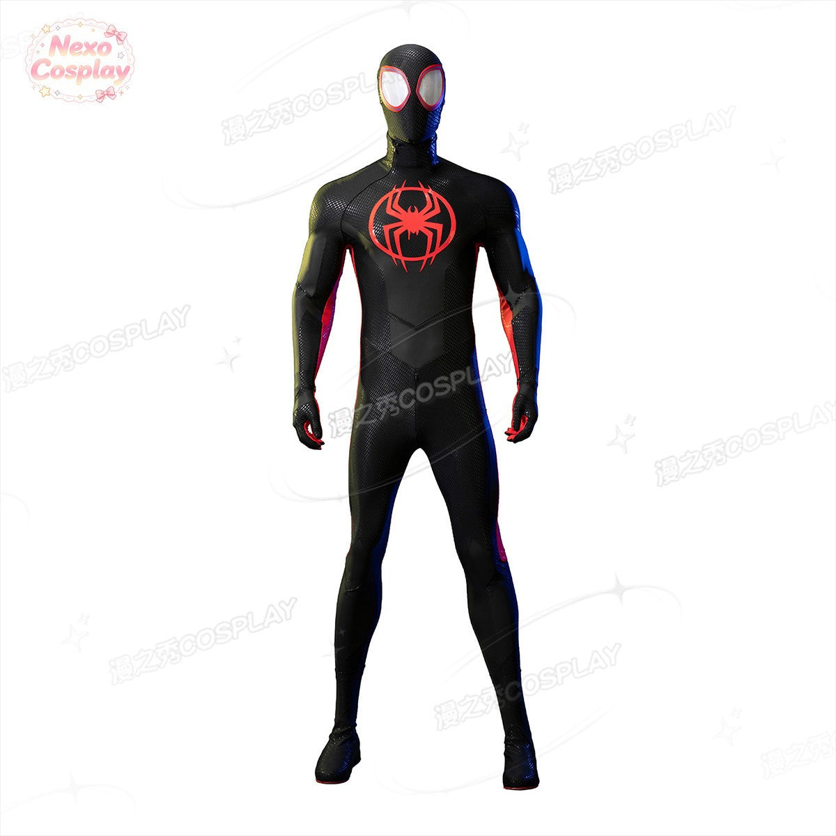 MR Miles Morales Cosplay Costume Anime Party Uniform Hallowen Play Role Clothes Clothing NexoCosplay