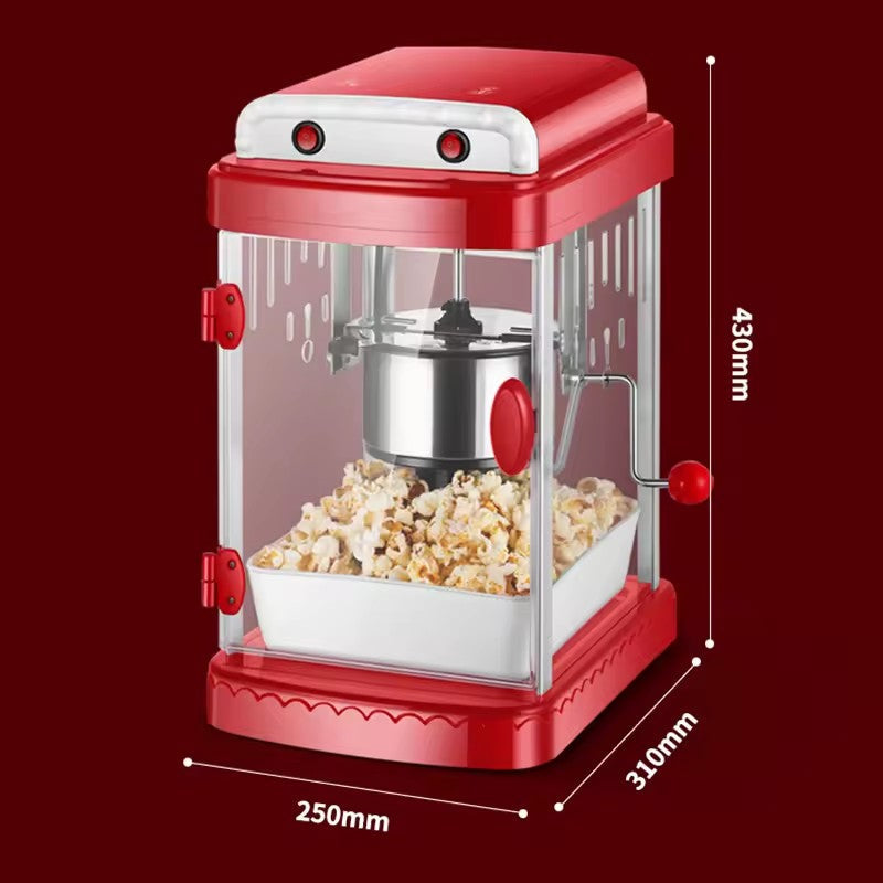 XEOLEO Electric Popcorn Machine 330W Small household Popcorn Maker Corn Popper DIY Creativity For Children
