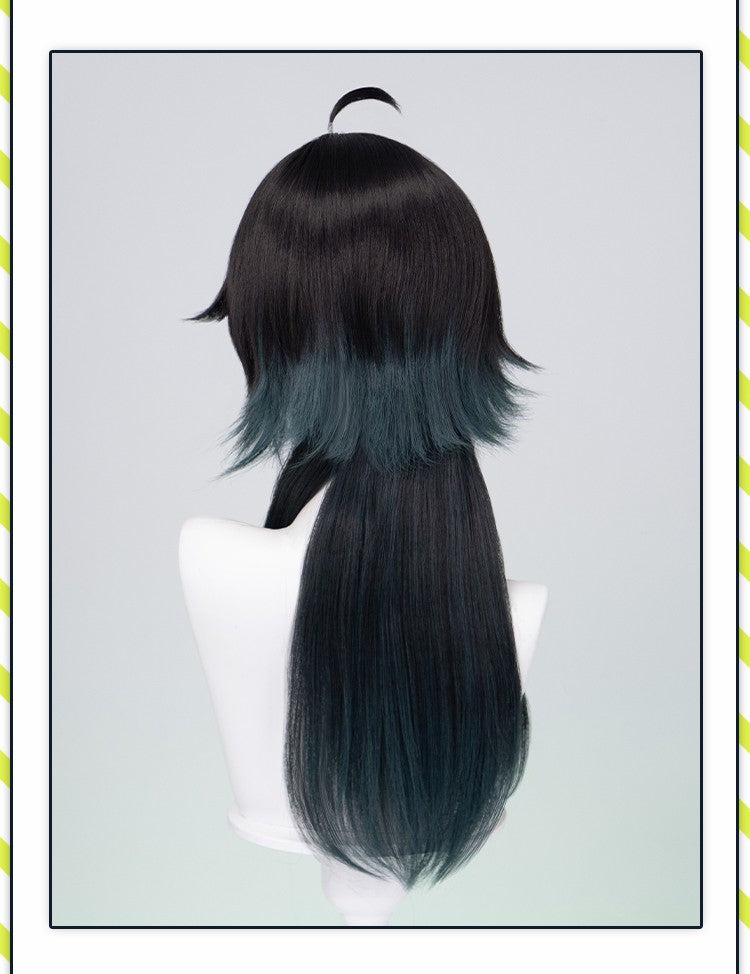 ?Ready for Ship?Idia Malleus Leona Vil Crowley Wig Game Cosplay DokiDoki Men 120cm Long Hair Fiber Idia Halloween Free Wig Cap