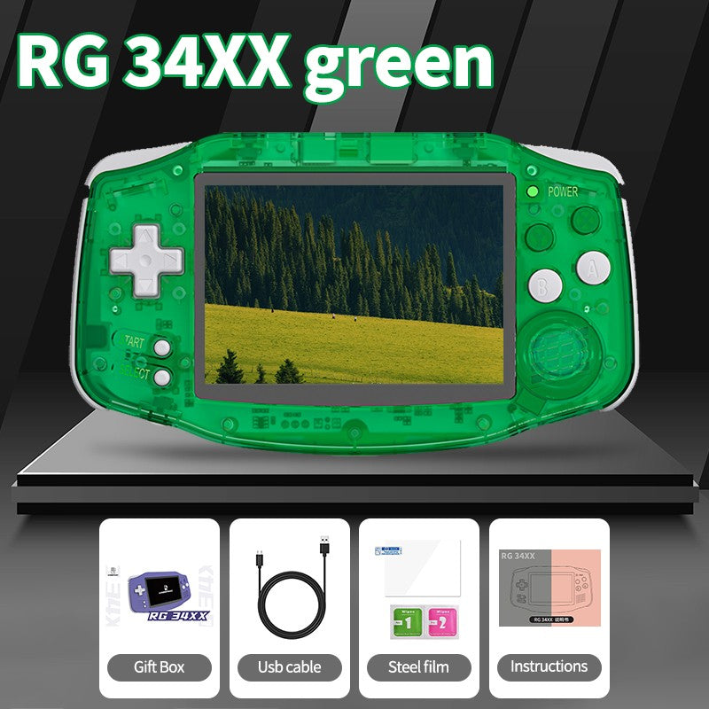 Anbernic RG34XX Handheld Game Console 3.4 inch IPS 720*480 Screen Linux System HDMI Compatible 3500 mAh Video Game Console