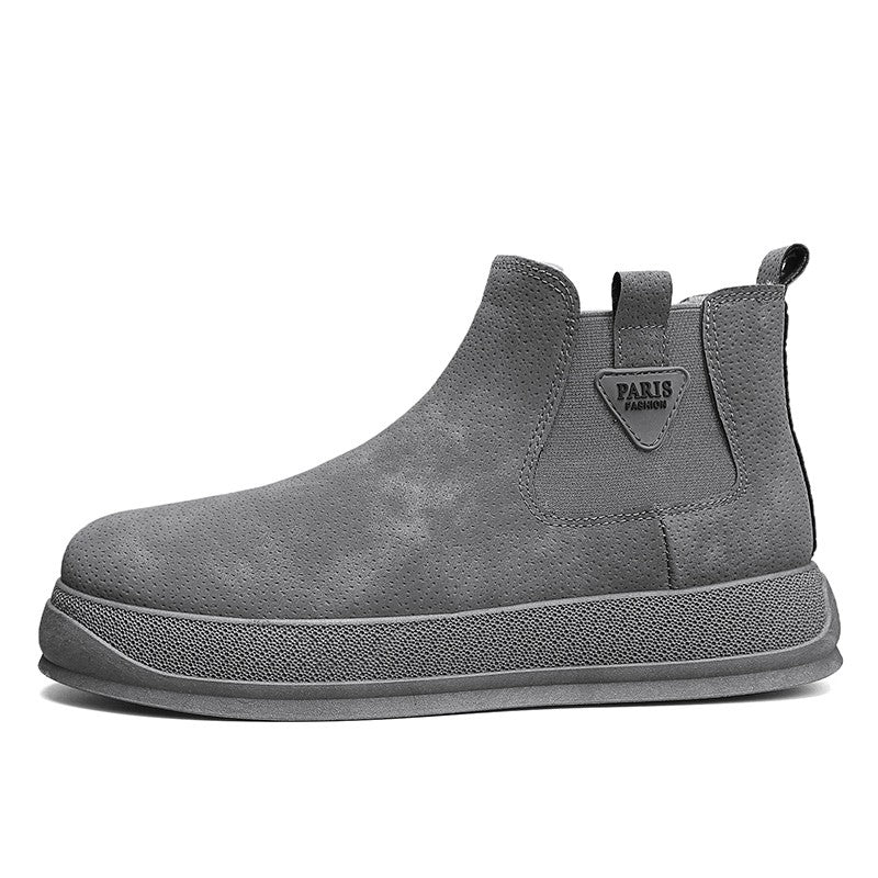 Sneakers Winter Warmed Boots Men Ankle Outdoor Boots New High Top Sneskers Men Chelsea Boots Men Good Quality Casual Shoes