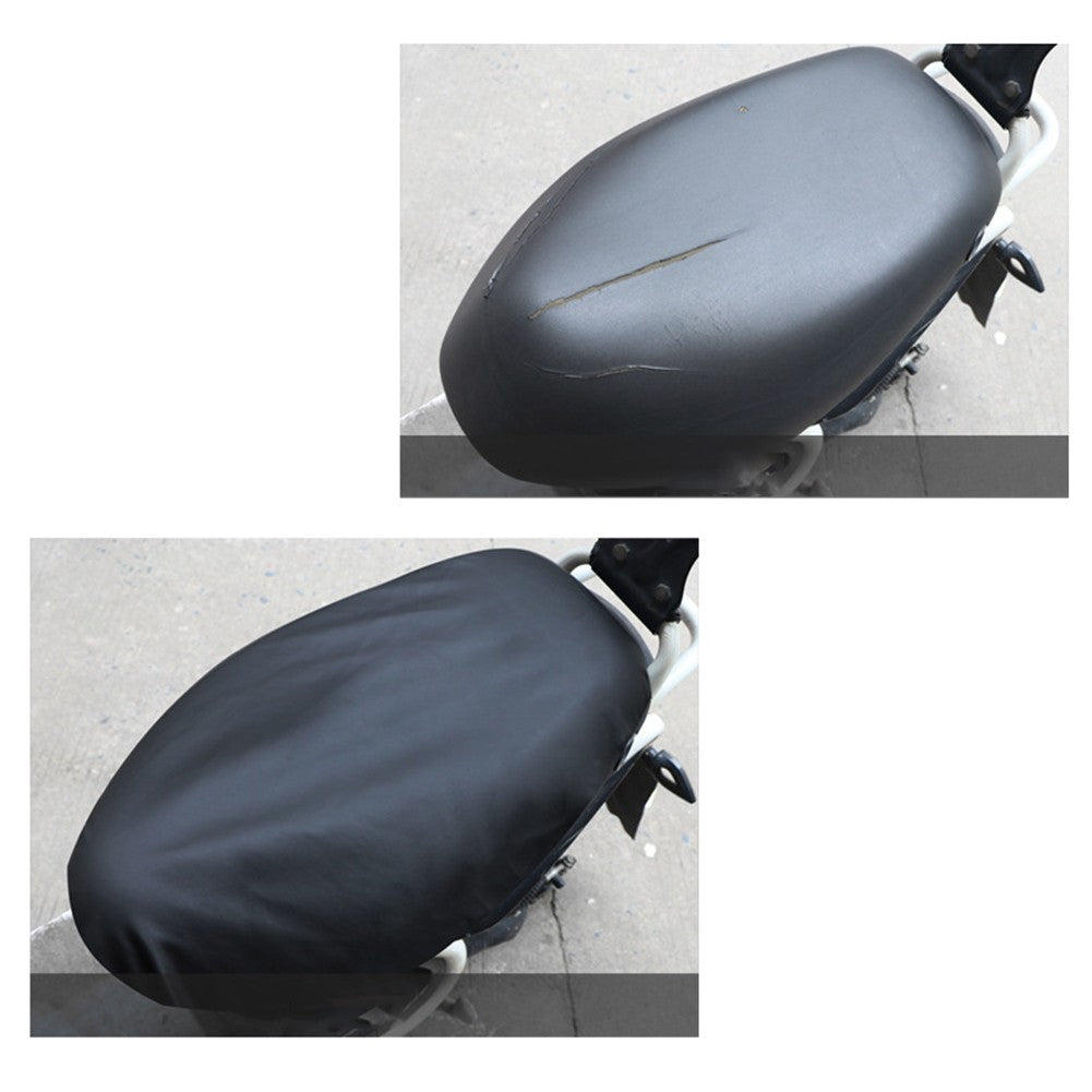 Motorcycle Waterproof Anti-skid Seat Cover PU Leather Cushion Protect Motorcycle Seat Cover Heat-insulated Breathable