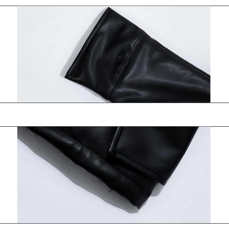 LUZHEN Winter Fashion High Quality Reversible Design Fur Liner Warm Leather Parka Men Original 2025 New Niche Padded Coat JY4797