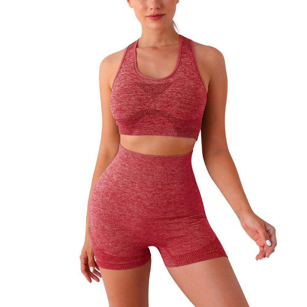 Yoga Set Gym Shorts Women Sport Bras Brassiere Workout Tops for Women Yoga Clothes Fitness Leggings Gym Set Seamless Yoga Sets