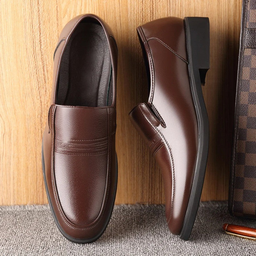 Mens 6CM Height Increase Dress Shoes Fashion Pointed Toe Business Casual Elevator Shoes Leather Oxfords Shoes Zapatos De Hombre