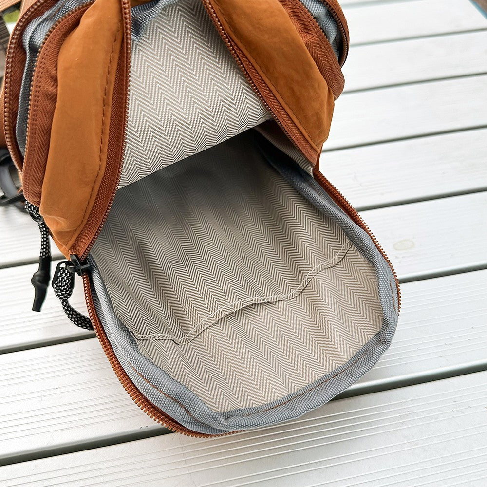 Chest Bag for Men and Women 2025 New Summer Small Backpack Crossbody Bag Casual Shopping Versatile Mobile Phone Bag