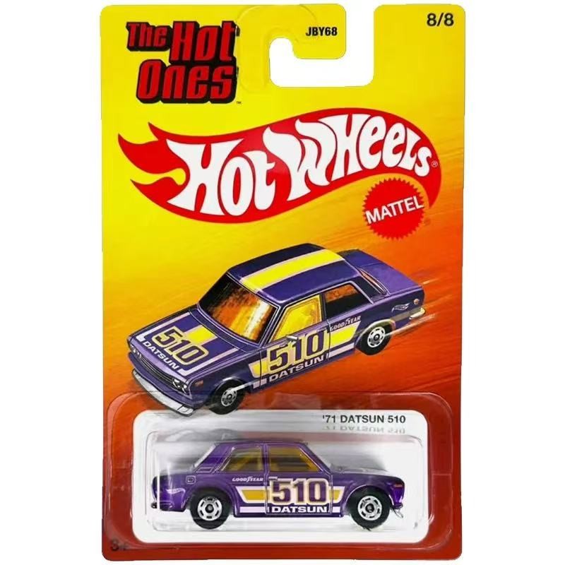 2026 Mattel New Hot Wheels Retro Super Hot Porsche 917 Volkswagen T1 Datsun Ford Gt Alloy Car Model Die-Cast Toy Car Birthday Holiday Gift Jby68