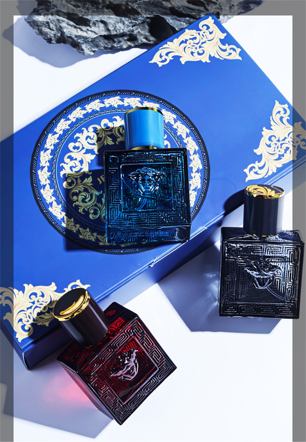 Brand 90ml Men Perfume Gift Box 3pcs Set Charming Man Colognes Lasting Fragrance Attracting Women Perfumes Hombres Originales