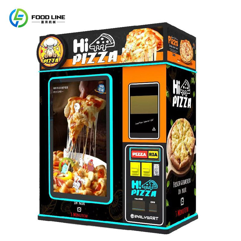 Healthy Pizza Vending machine Wholesale Automatic Pizza Vending Machine Business Refrigeration for Long-term Preservation
