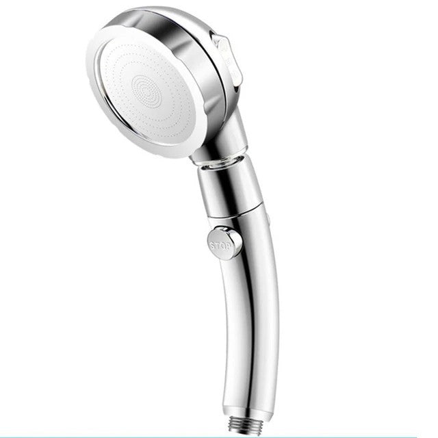 3 Spray Setting with ON/OFF Pause Switch 360 Degrees Rotating Handheld Shower Head Adjustable Water Saving Shower Head