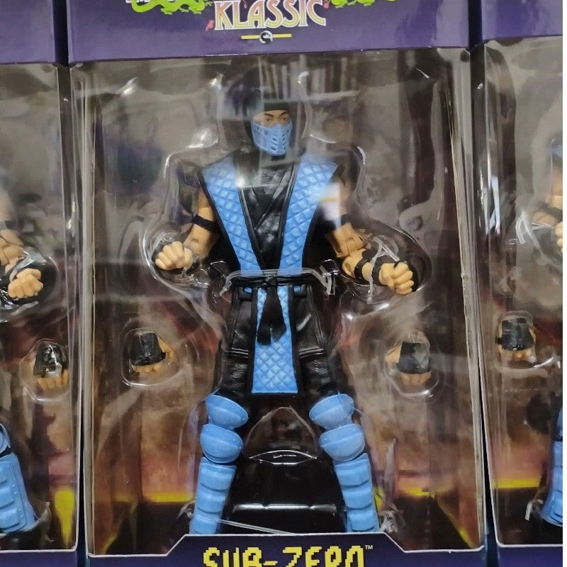 Game Mortal Kombat Spawn Sub Zero Scorpion Kitana Liu Kang 7" Articulated Action Figure Toys 17cm Game Figurines Collectible Toy