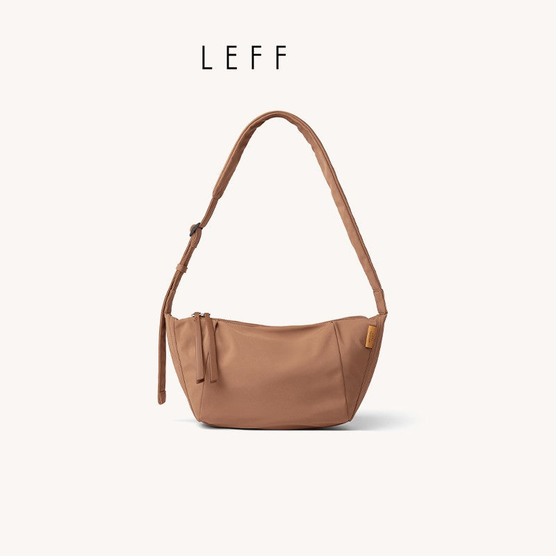 LEFF Simple Women's Crossbody Bag 2025 New Travel Casual Bag Outdoor Waterproof High Quality Shoulder Bag Uinsex Solid Colored