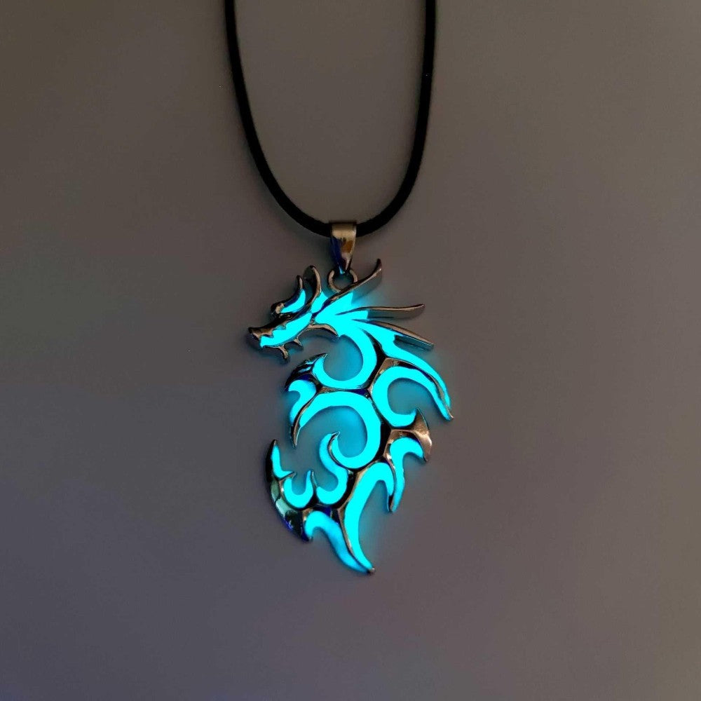 Womens Teen Girls Luminous Moon Necklace Moon Pendants Chain Choker Glow in The Dark Necklace Jewellery Gifts ????????