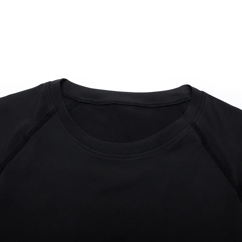 Sun Protection Sports Second Skin Running T-Shirt Men's Fitness Rashgarda MMA Long Sleeves Compression Shirt Workout Clothing