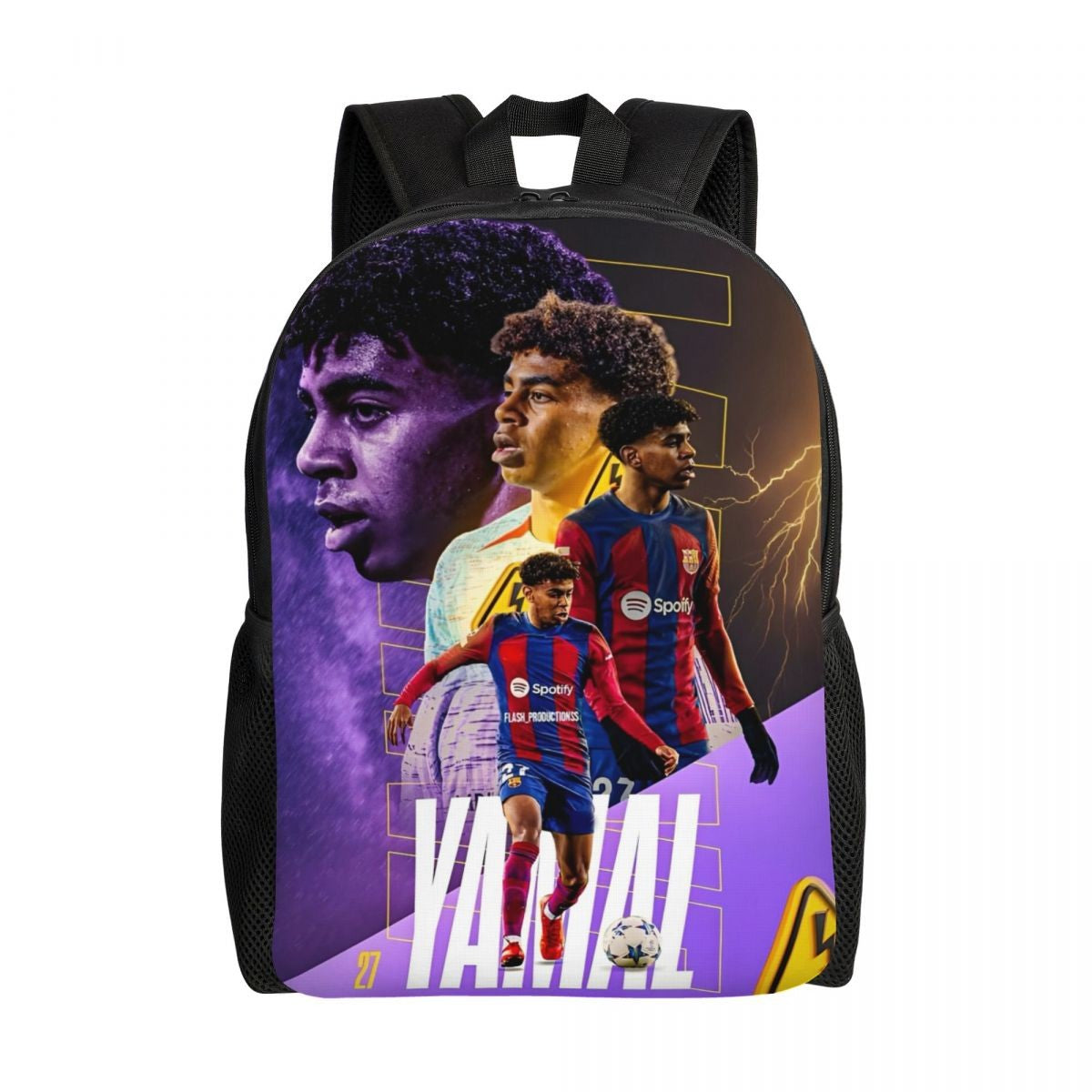 Lamine Y-Yamal Children Backpack for Kids Girls Boys Football Sports Backpacks Kawaii Daycare Child School Bag