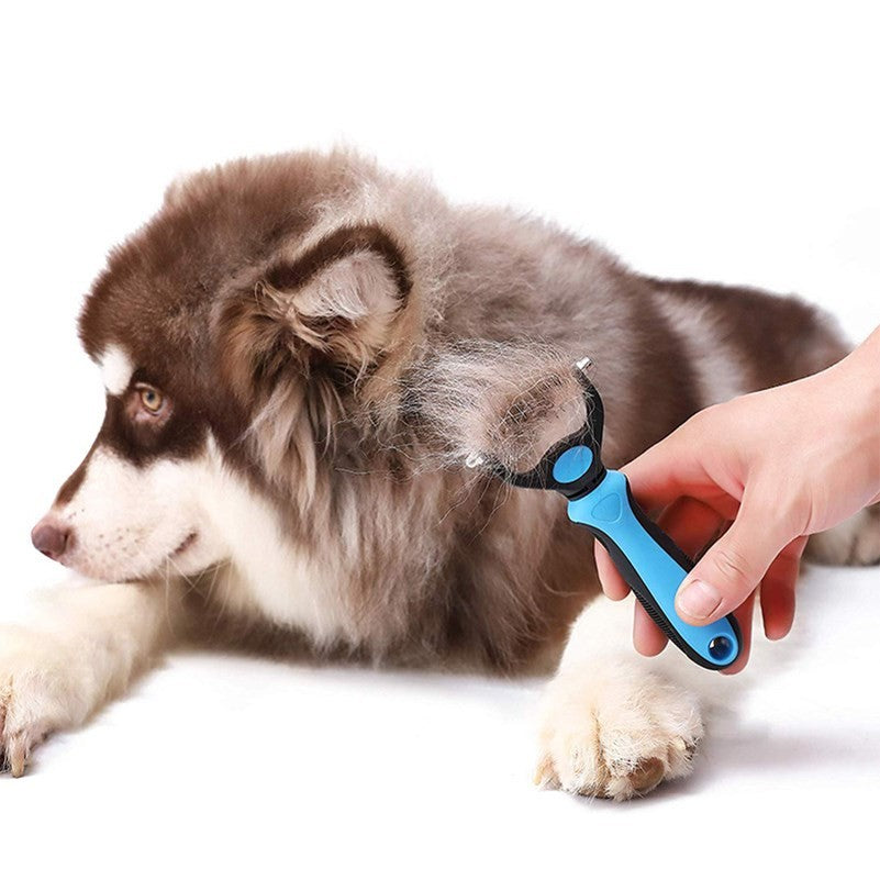 Dog Brush Pet Hair Remover Professional Pet Shedding Brush for Dogs Cats Pet Fur Knot Cutter Cat Comb Brushes Dog Accessories