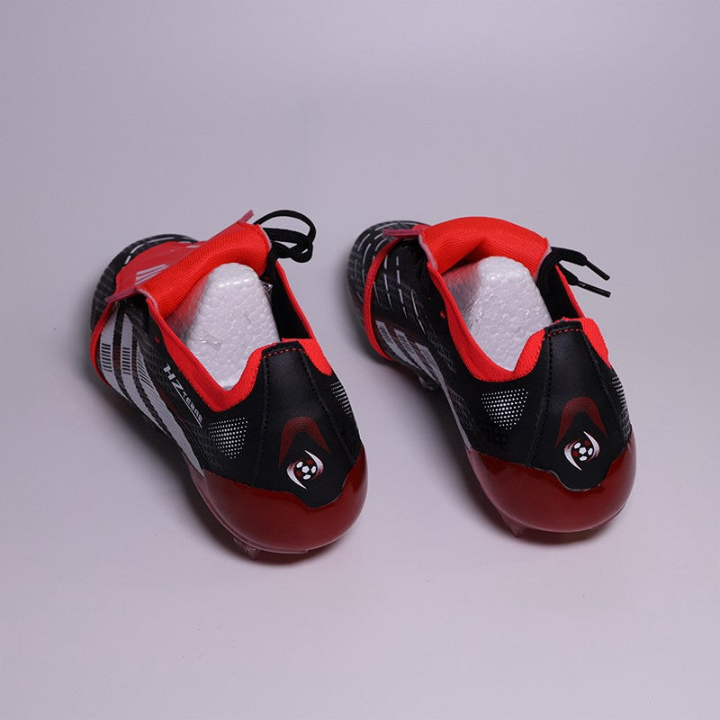 M-2502 Pro Mens Soccer Shoes Training Non-Slip Turf Soccer Cleats TF/FG Football Sneakers Chuteira Campo for Man 35-45