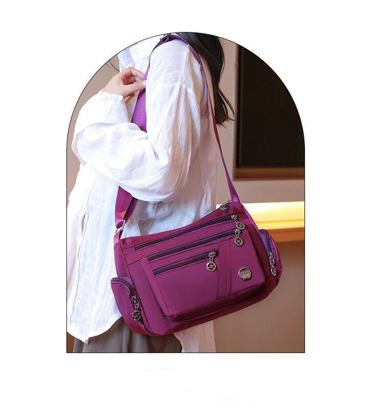 Women Nylon Waterproof Bag Messenger Bags For Lady Crossbody Large Capacity Travel Shoulder Bag Casual Handbags High Quality