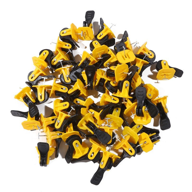 50pcs Construction Tile Tools tile leveler adjuster Tiles Leveling System Plastic Adjuster Wall Floor Positioning tool Locator