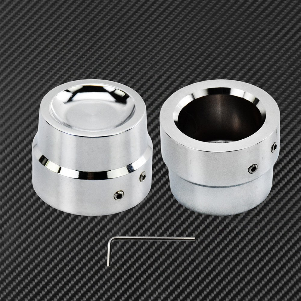 Motorcycle 29mm Front Axle Nut Cover Cap Bolt For Harley Sportster XL883 1200 Touring Wide Glide Dyna Fat Bob Softail Dyna VRSC