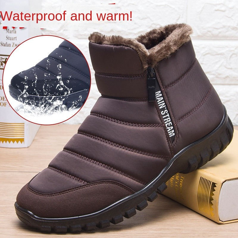 Men'S Winter Sports Shoes Soft Bottom Anti Slip Casual Sneakers Cold Proof And Warm Keeping Men'S Sneakers Free Shipping Shoes