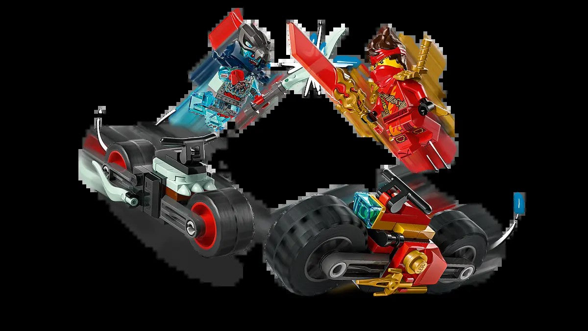 LEGO Phantom Ninja 71838 Kai's motorcycle speed pursuit puzzle building block toy gift