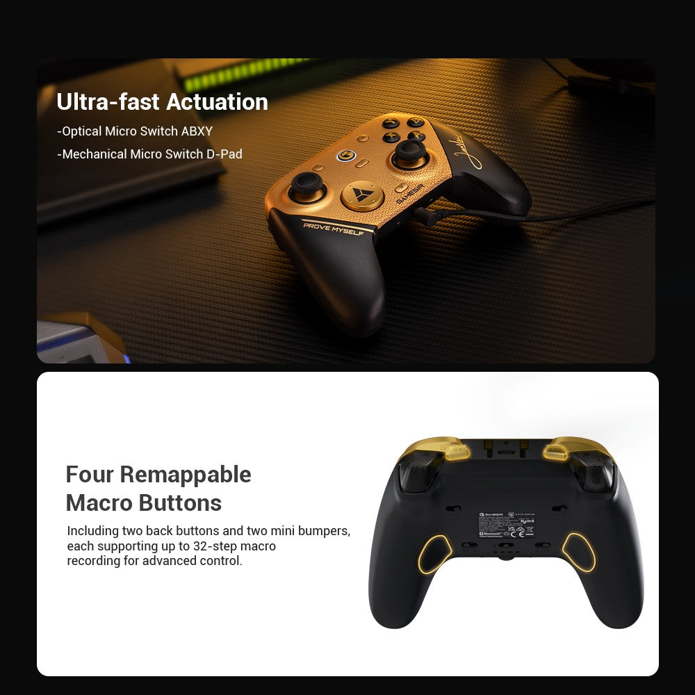GameSir G7 Pro 8K Champion Edition Wireless PC Controller 8000Hz Polling Rate Gamepad For Nintendo Switch 2, Android, iOS, PC, Steam