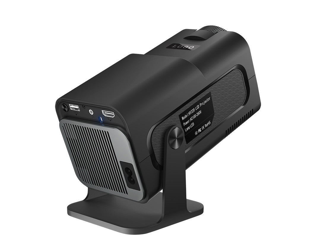 Salange HY320 MINI Android 11.0 Projector LED Beamer Home Cinema 300ANSI 720P WIFI Smart TV HD 1080P 4K Movie
