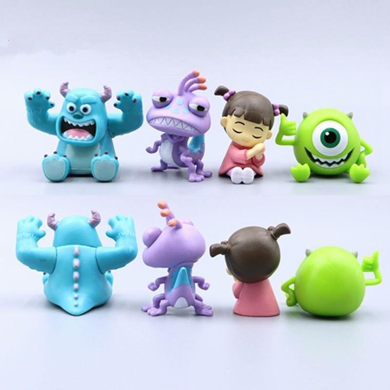 Q Version Anime Figures Cartoon Toy Story Woody Alien Monsters University James P. Sullivan Model Toys Children Christmas Gift