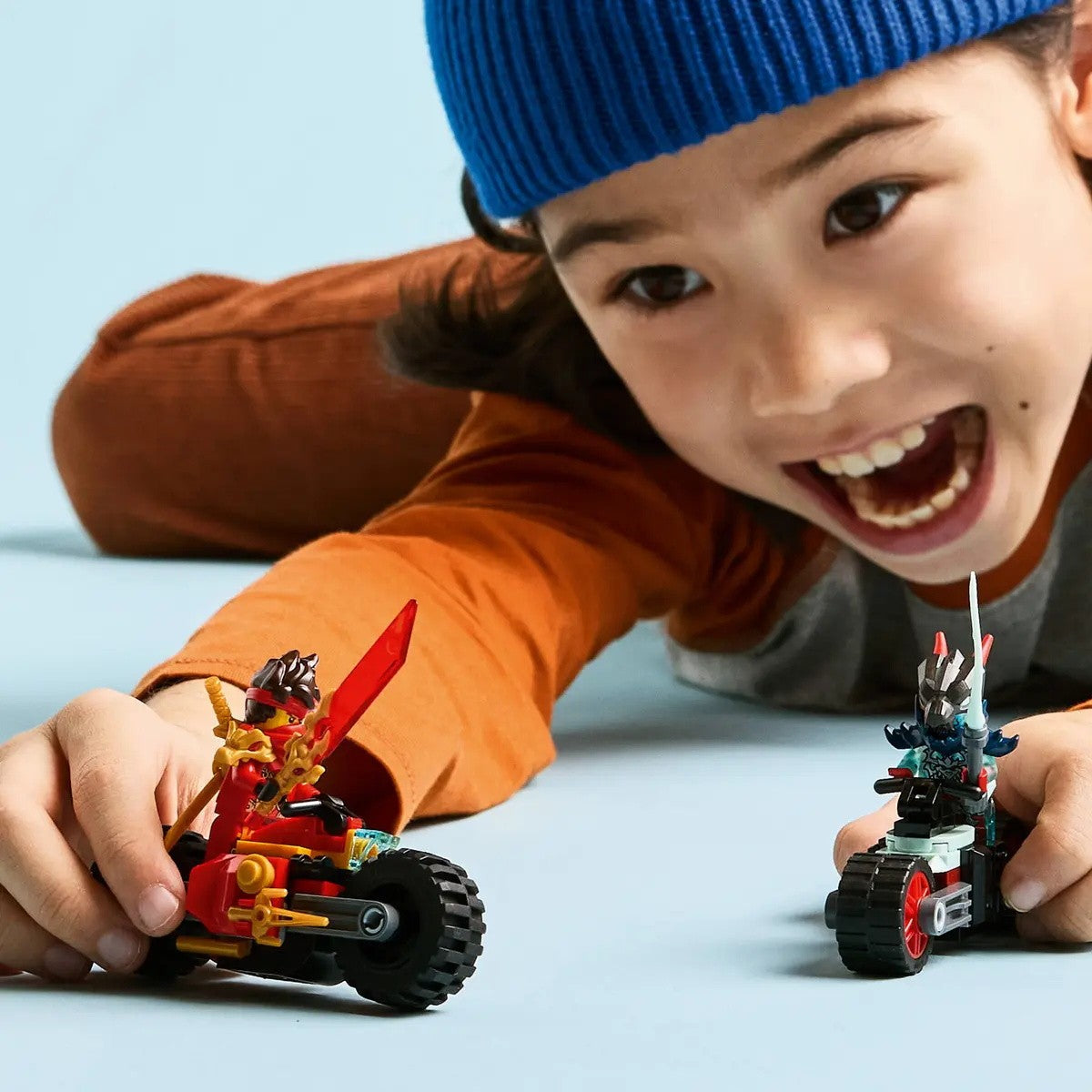 LEGO Phantom Ninja 71838 Kai's motorcycle speed pursuit puzzle building block toy gift