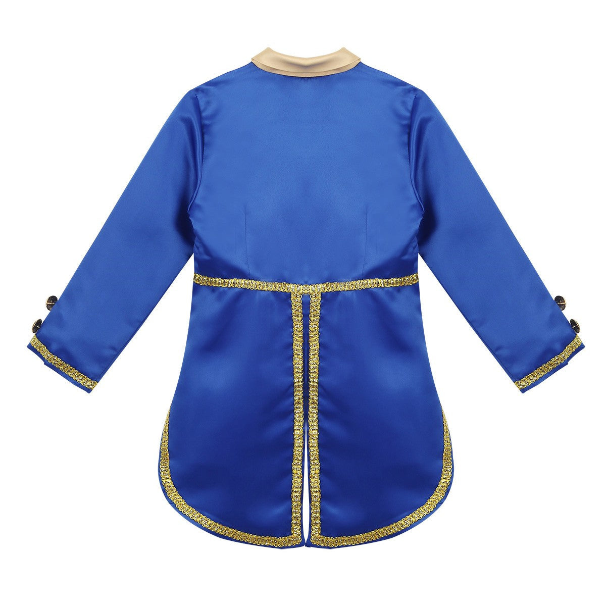 Boys Girls Prince Tuxedo Jacket Turn-Down Collar Coat Halloween Masquerade Theme Party Cosplay Costume Birthday Party Tailcoat