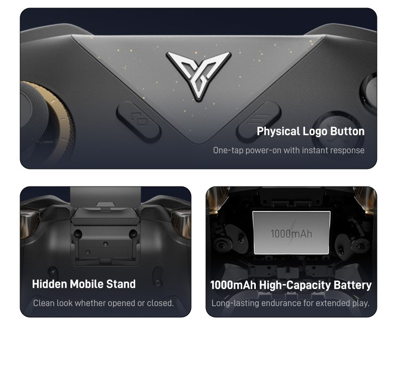 Original Flydigi Vader 5 Pro Gaming Controller Athletic Elite Handle Wireless Gamepad with Hall Rocker for Mobile NS TV PC