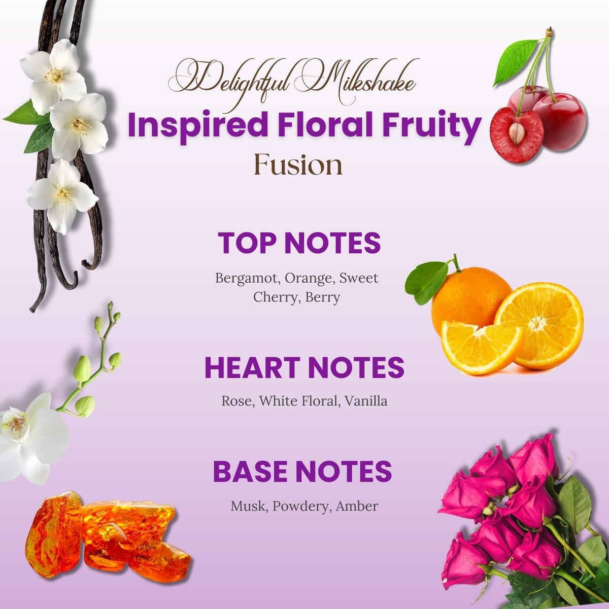 Armaf Delights Yum Yum EDP for Women 3.4oz / 100ml – Sweet Fruity Floral Long Lasting Perfume, Playful Feminine Fragrance Gift