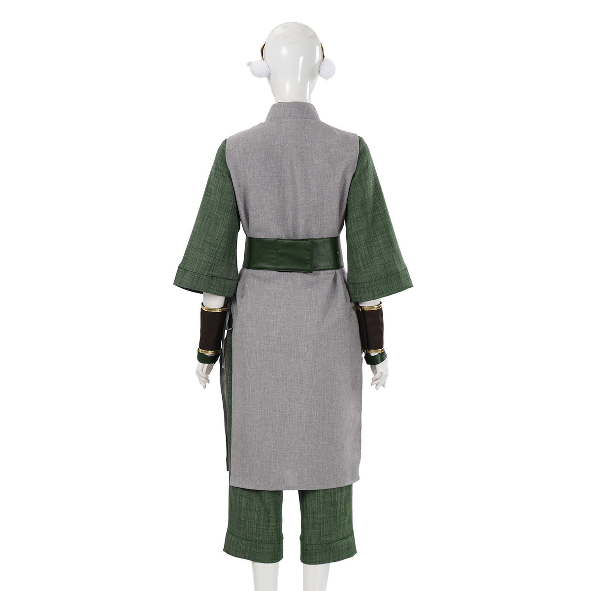 Toph Beifong Cosplay Costume Avatar of Last Airbender Live-action Gray Uniform Vest Tops Pants Outfits Halloween Carnival Suits
