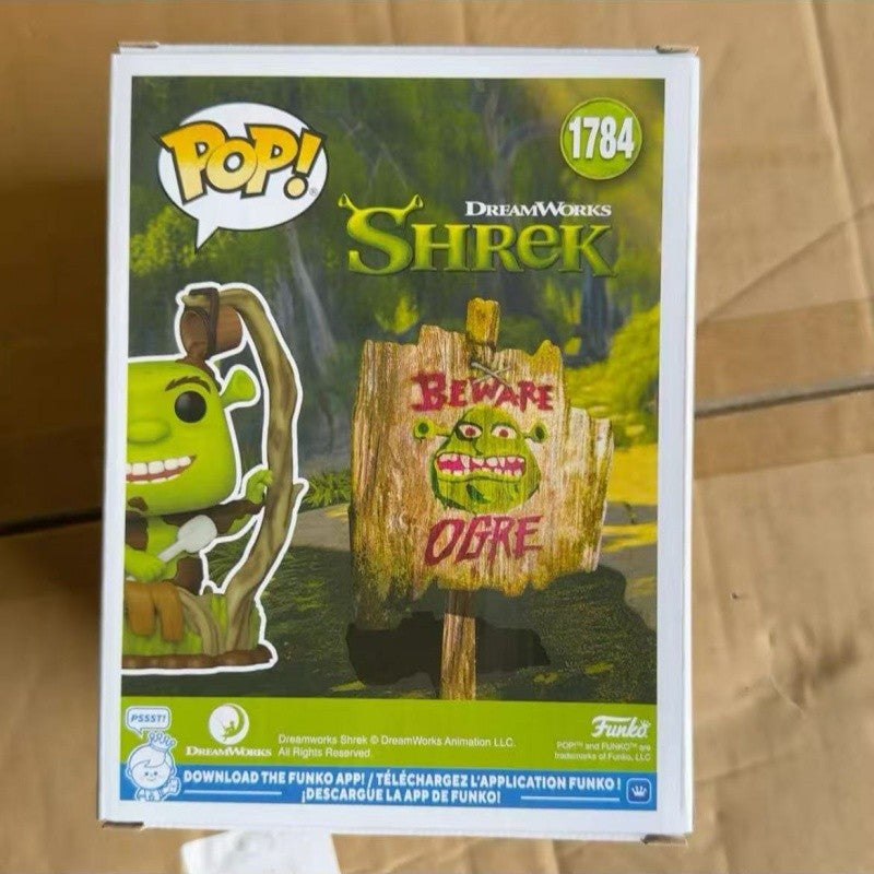Genuine Funko Pop Shrek Action Doll Model Shrek Bathing 1748 Vinyl Sculpture Dolls Desktop Decoration Collectibles Gifts Toy